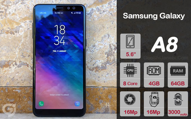 گوشی موبایل سامسونگ مدل Galaxy A8