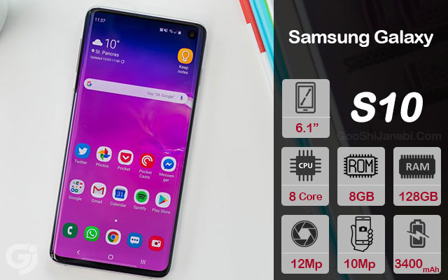 گوشی موبایل سامسونگ مدل Galaxy S10