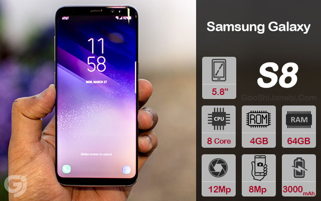 گوشی موبایل سامسونگ مدل Galaxy S8
