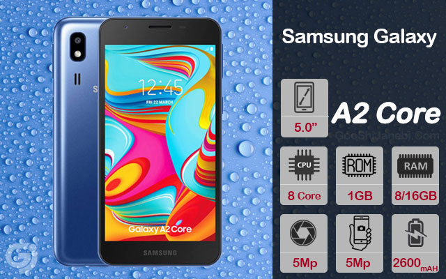 گوشی موبایل سامسونگ مدل Galaxy A2 Core