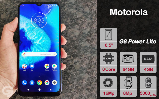 گوشی موبایل موتورولا مدل Moto G8 Power Lite ظرفیت 64 گیگابایت