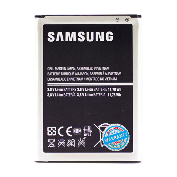 باتری اصلی گوشی سامسونگ Galaxy Note 2 مدل EB595675LU