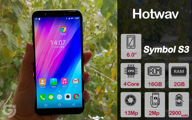 گوشی موبایل Hotwav مدل Symbol S3 دو سیم کارت