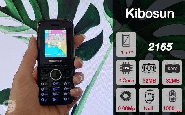 گوشی موبایل ساده Kibosun مدل 2165 دو سیم کارت