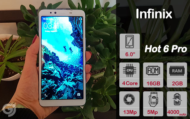 گوشی موبایل Infinix مدل Hot 6 Pro دو سیم کارت