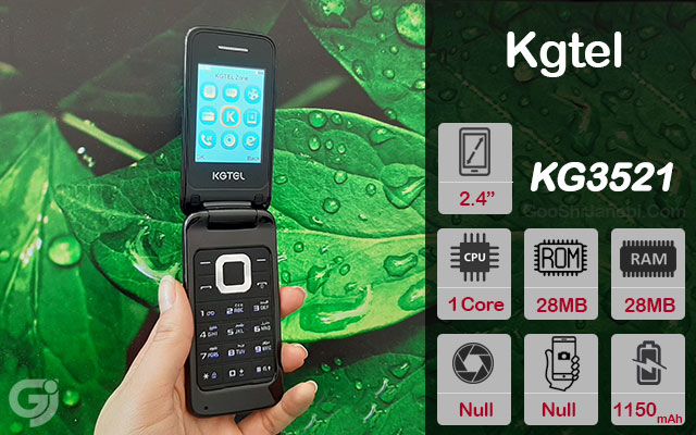 گوشی تاشو ساده Kgtel مدل KG3521