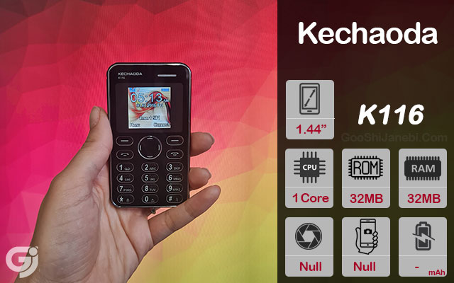 مینی گوشی کارتی Kechaoda مدل K116