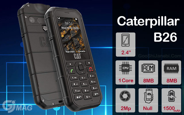 Cat B26 Mobile Phone - Catphones Latinoamérica