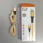 کابل شارژ فست اصلی تایپ سی FSP مدل C-50